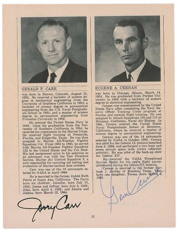 Lot #485 NASA Astronauts: Official 1967 NASA publication bearing 47 signatures including Aldrin, Collins, Shepard, and Glenn! - Image 5