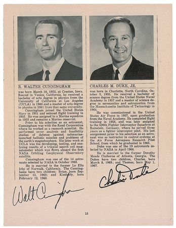 Lot #485 NASA Astronauts: Official 1967 NASA publication bearing 47 signatures including Aldrin, Collins, Shepard, and Glenn! - Image 8