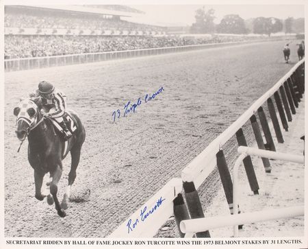 Lot #1551 Horse Racing: Ron Turcotte Signed Photographs - Image 2