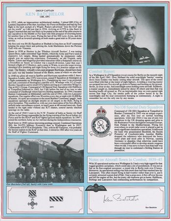 Lot #411 Royal Air Force Biographical Sheets - Image 2