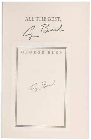 Lot #12 George Bush Book
