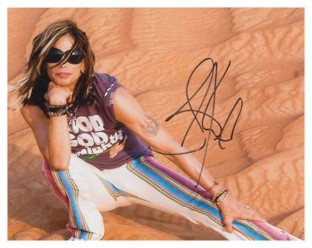 Lot #691 Aerosmith: Steven Tyler Signed Photographs - Image 2