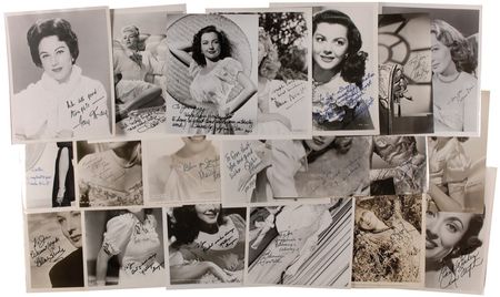 Lot #1070 Actresses Signed Photographs - Image 2