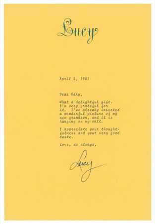 Lot #1655 Lucille Ball - Image 1