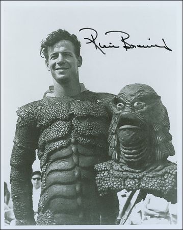 Lot #1154 Creature from the Black Lagoon: Ricou Browning Signed Photographs - Image 2