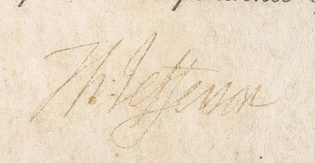 Lot #80 Thomas Jefferson and James Madison: Granting land in the Northwest Territory on the day the Electoral College selects Madison as the next president - Image 2
