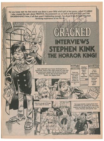 Lot #567 Stephen King Magazine - Image 1