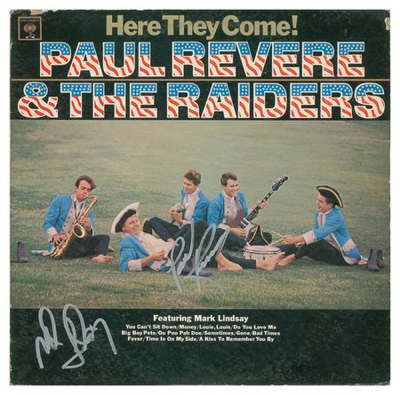 Lot #918 Paul Revere and The Raiders and The Young Rascals - Image 1