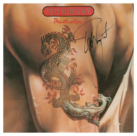 Lot #688 Aerosmith and Ted Nugent Albums - Image 1