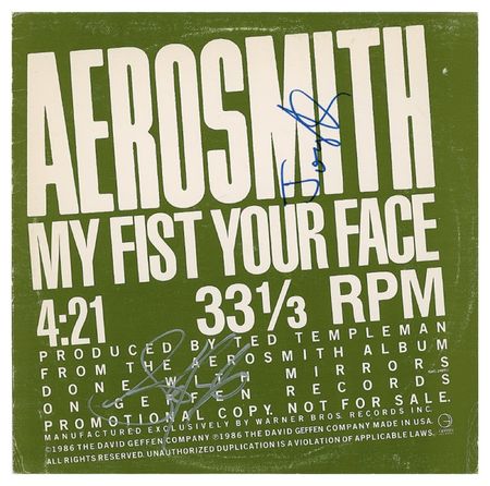 Lot #688 Aerosmith and Ted Nugent Albums - Image 2