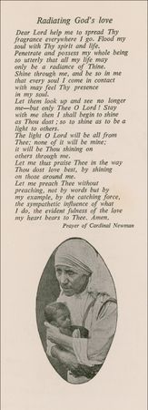 Lot #264 Mother Teresa Prayer Card - Image 2