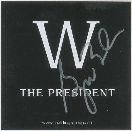 Lot #18 George W. Bush Bookplate