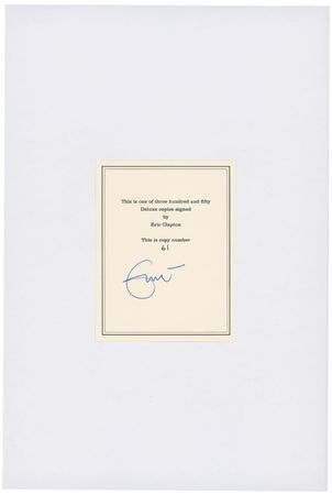 Lot #753 Eric Clapton Book - Image 1