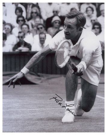 Lot #1566 Rod Laver Signed Photographs - Image 1