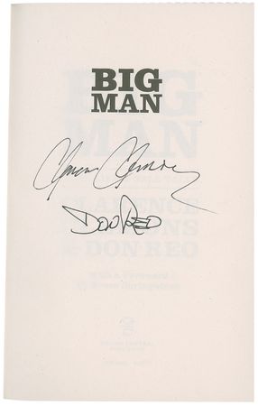 Lot #756 Clarence Clemons Book - Image 1