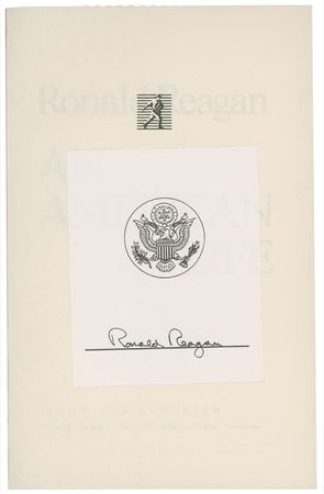 Lot #120 Ronald Reagan Book - Image 1