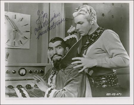 Lot #1149 Buster Crabbe and Charles Middleton Signed Photograph and Signature - Image 2