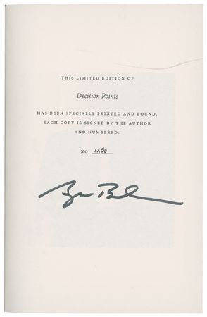 Lot #19 George W. Bush Book
