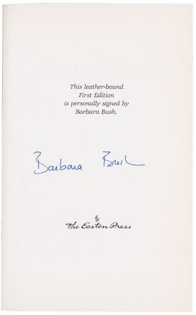 Lot #11 Barbara Bush - Image 1