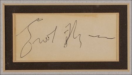 Lot #1199 Errol Flynn Signature - Image 1