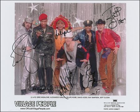 Lot #1039 Village People Signed Photographs - Image 2