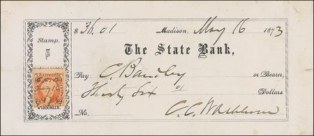Lot #424 C. C. Washburn - Image 1