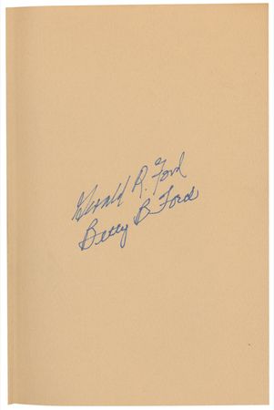 Lot #58 Gerald and Betty Ford Book - Image 1