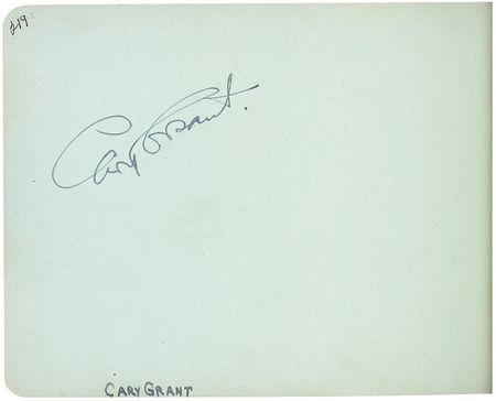 Lot #1083 Autograph Album: An outstanding array of signatures collected during Hollywood’s golden era, including Basil Rathbone, Cary Grant, Tom Mix, Bill Boyd, Helen Twelvetrees, and many more - Image 1