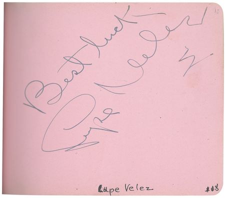 Lot #1083 Autograph Album: An outstanding array of signatures collected during Hollywood’s golden era, including Basil Rathbone, Cary Grant, Tom Mix, Bill Boyd, Helen Twelvetrees, and many more - Image 8