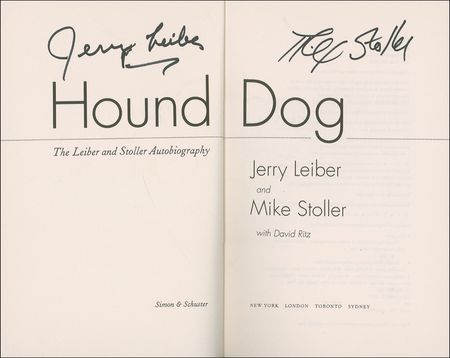 Lot #881 Jerry Leiber and Mike Stoller - Image 1