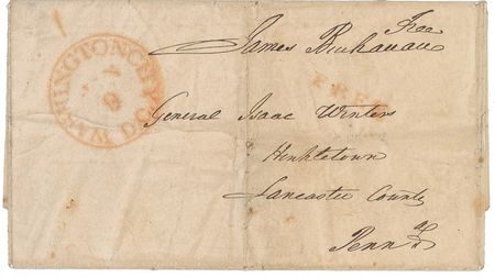 Lot #9 James Buchanan Free Frank