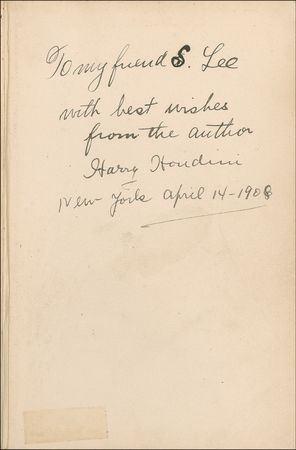 Lot #1245 Harry Houdini: Houdini’s controversial Unmasking of Robert-Houdin - Image 1