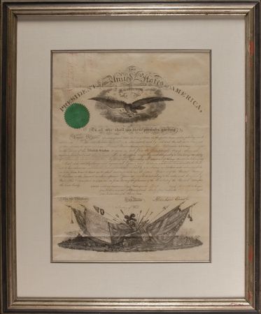 Lot #92 Abraham Lincoln: Lincoln appoints an officer in the Veteran?s Reserve Corps - Image 1