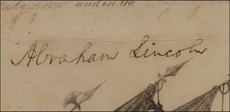 Lot #92 Abraham Lincoln: Lincoln appoints an officer in the Veteran?s Reserve Corps - Image 2