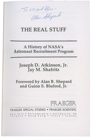 Lot #489 Alan Shepard Book - Image 1