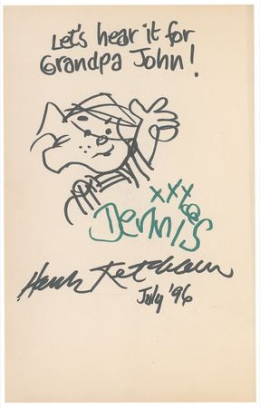 Lot #649 Hank Ketcham Book - Image 1