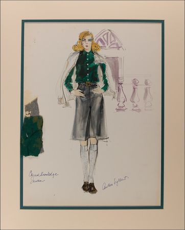 Lot #1407 Anthea Sylbert Sketches - Image 1