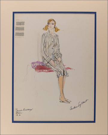 Lot #1407 Anthea Sylbert Sketches - Image 2