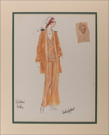 Lot #1409 Anthea Sylbert Sketches - Image 1