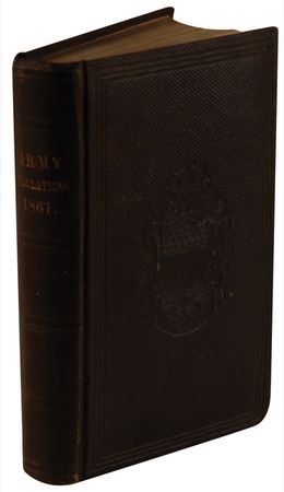 Lot #190 Samuel Colt: Scarce twice-signed original copy of the Army Regulations of 1861 - Image 3