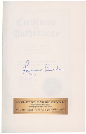 Lot #13 George W. Bush, Family and Cabinet: A excellent collection of literary efforts from the Bush family and the cabinet members who walked beside them - Image 5