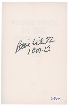 Lot #1652 Reggie White Book - Image 1