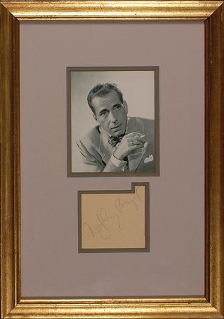 Lot #1114 Humphrey Bogart Signature - Image 1