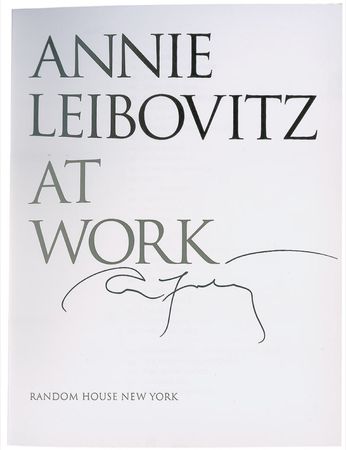 Lot #574 Annie Leibovitz Books - Image 1