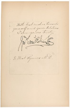 Lot #538 George Cruikshank Signature - Image 1