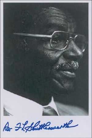 Lot #182 Civil Rights: Meredith and Shuttlesworth Signed Photographs - Image 2