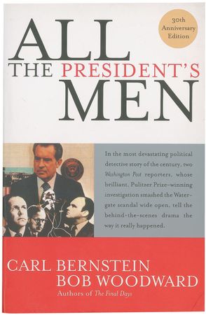 Lot #335 Watergate: Woodward and Bernstein Book - Image 2