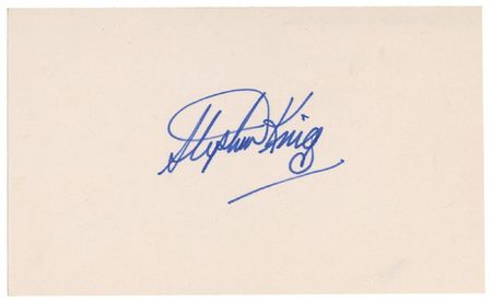 Lot #570 Stephen King Signatures - Image 1