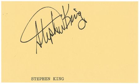Lot #570 Stephen King Signatures - Image 2