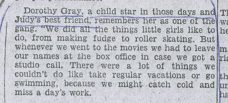 Lot #1207 Judy Garland: Judy signs at age 12â€”the earliest know Garland signed photo to come to light - Image 4